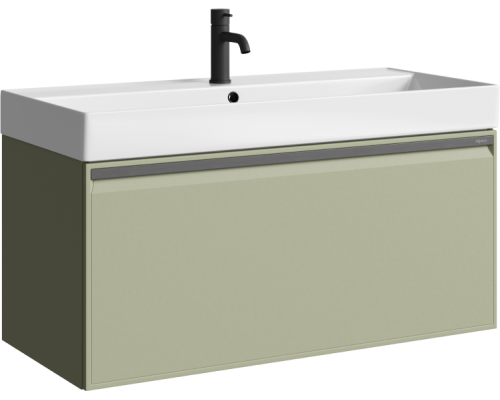 Pureтумба под умывальник, цвет шалфей зеленый, PUR0110SH, ТМ «AQWELLA» PUR0110SH