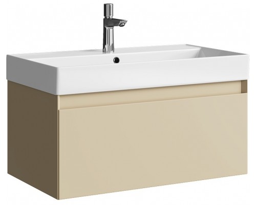 AQ GE01081MD Geometria Тумба под умывальник 791х350х470 мм, Морская Дюна GE01081MD