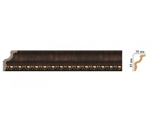 Плинтус потолочный DECOMASTER 148D-56 (45*30*2400мм) Плинтус потолочный DECOMASTER 148D-56 (45*30*2400мм)
