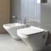 Duravit DuraStyle Биде подвесное с перел. компакт, с 1 отв. под смес., вкл. крепление Durafix, 37x48см,. 2285150000