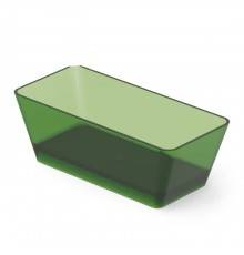 Dea Design Modern Ванна 170х78х58см., отдельностоящая, Glasstek, прозрачная смола, цвет: Emerald R3. DD8603 1700 R3