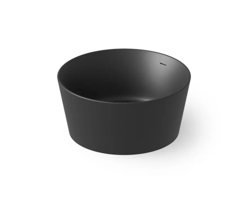 Dea Design Round Ванна 130х130х60см., отдельностоящая, Solid Surface, цвет: Black №16. DD8626 1300 16
