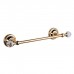 TW Crystal 014, полотенцедержатель 35,5 см, подвесной, цвет: золото с кристаллом (swarovski). TWCR014oro-sw