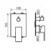 Plumberia Selection TAG Смеситель для душа, встраиваемый, на 2-3 выхода, цвет: хром. TG1901CR
