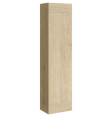 AQ AST0535DD Astrid Пенал подвесной лев/прав, с одной дверью, дуб давос, 350х250х1400 мм AST0535DD