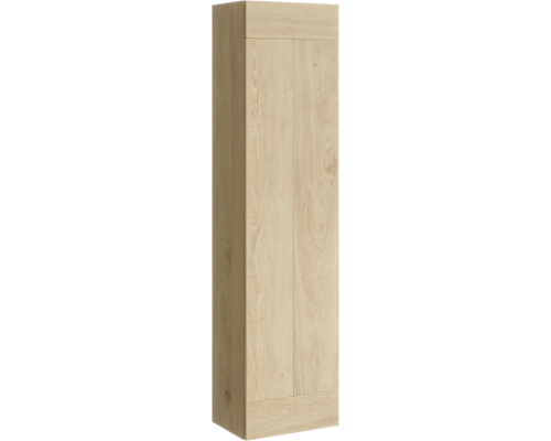 AQ AST0535DD Astrid Пенал подвесной лев/прав, с одной дверью, дуб давос, 350х250х1400 мм AST0535DD