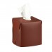 ADJ Салфетница Kleenex, 12x12xH12 см., цвет: бордо/коньяк. 0015.30/09
