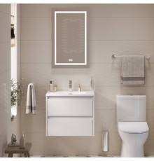 Мебель для ванной комнаты BelBagno Kraft 39 70 bianco opaco, раковина BB-8099-3-70