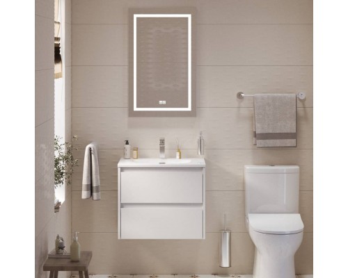 Мебель для ванной комнаты BelBagno Kraft 39 70 bianco opaco, раковина BB-8099-3-70 Мебель для ванной комнаты BelBagno Kraft 39 70 bianco opaco, раковина BB-8099-3-70