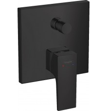 Встраиваемый смеситель для душа и ванны Hansgrohe Metropol 32545670, С ВНУТРЕННЕЙ ЧАСТЬЮ, матовый черный