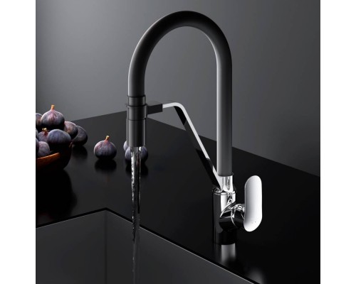 F8007802 Смеситель для кухни с каналом для питьевой воды и гибким изливом F8007802 Смеситель для кухни с каналом для питьевой воды и гибким изливом