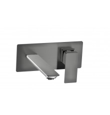 AQM6815GM Savona Смеситель для раковины, настен., на 2 отв., Комплект, металл AQM6815GM