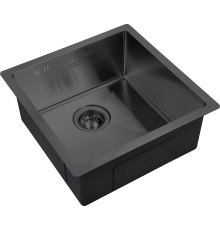 Мойка кухонная Zorg Steel Hummer SH 4444 GRAFIT