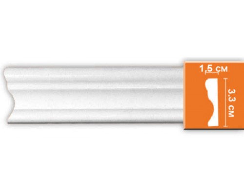 Молдинг гладкий DECOMASTER 97124 (33*15*2400мм)