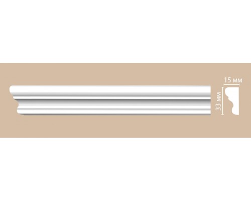 Молдинг гладкий DECOMASTER 97124 (33*15*2400мм)