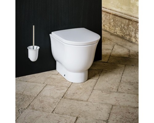 Laufen New Classic Унитаз напольный безободковый 53х37х43см, выпуск универсальный, цвет: белый. 8.2385.1.000.000.1 Laufen New Classic Унитаз напольный безободковый 53х37х43см, выпуск универсальный, цвет: белый. 8.2385.1.000.000.1