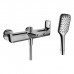 Laufen Cityplus Смеситель для ванны/душа, настенный, с ручным душем MyCity100 и шлангом 150см., цвет: хром. 3.2175.7.004.136.1