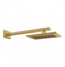 Gessi Eleganza Верхний душ для настенного крепления, цвет: шлифованное золото. 46148#087