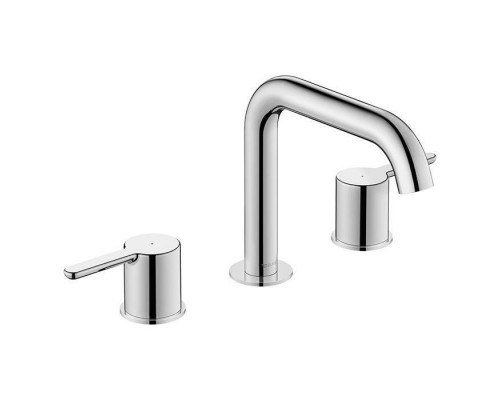 Duravit C.1 Смеситель для раковины, 3 отв., излив 160мм, цвет: хром. C11060004010