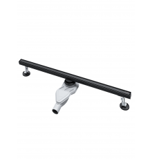 Душевой трап (лоток) AltroBagno Supremo 071234 NeOp (80), матовый черный