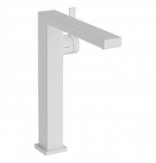 Hansgrohe Tecturis E Смеситель для раковины, на 1 отв., высота: 24см., с донным клапаном, цвет: белый матовый. 73070700