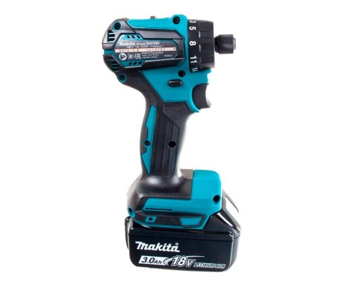 Шуруповерт аккумуляторный Makita DDF083RFE Шуруповерт аккумуляторный Makita DDF083RFE
