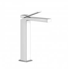 Gessi Rettangolo K Смеситель для раковины на 1 отверстие, излив 128мм, цвет: хром. 53006#031