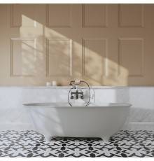 DevonDevon Dove Ванна отдельностоящая, 170.5х52,8х84.6 см, из White tec plus, на ножках, с донным клапаном, цвет: белый. DOVEFSG