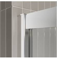Душевой уголок BelBagno Luce AH-22-120/110-C-Cr, профиль хром, стекло прозрачное