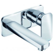 СНЯТ(23) Kludi 49 244 0575 E2 Смеситель для раковины 180 мм, настен., (внешняя монтажная часть) 492440575