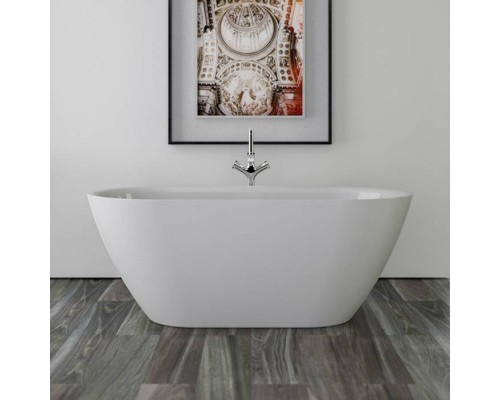 Knief Form XS Ванна отдельностоящая 155х75х60см, без слива-перелива, цвет: белый. 0100-091-06,  0100-257-06