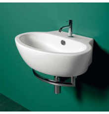 Simas Lft Spazio Раковина 60 см, 1 отв., цвет: белый. LFT24bi*1,  F89