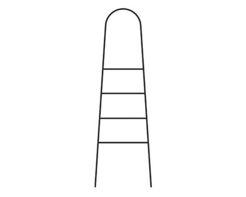 Bertocci Moon Полотенцедержатель-лестница 50хh155см., цвет: черный матовый. 147 0385 0800