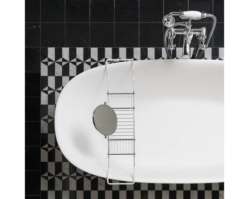DevonDevon Dove Ванна отдельностоящая, 170.5х52,8х84.6 см, из White tec plus, на ножках, с донным клапаном, цвет: белый. DOVEFSG