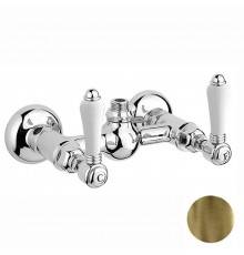 Nicolazzi Petit Mont Blanc Смеситель для душа, настенный, вывод сверху 1/2 (без шланга и лейки), цвет: бронза. 1425BZ78