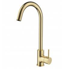 Смеситель для кухни Wonzon   Woghand WW-A21102-BG брашированное золото