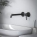 Ideal Standard Ceraline Nuovo Смеситель для раковины, встраиваемым, излив: 22см., цвет: Черный матовый. BD848XG
