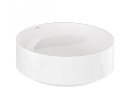 KLUDI-RESA R керамическая раковина-чаша, круглая, 40x40, белый 58CW1043