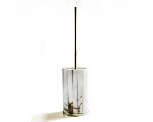 3SC Rigato Ершик туалетный напольный d11хh44 см, цвет: золото. AL17GD