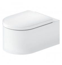 Duravit Millio Унитаз подвесной, 37х57см.,  декор Smooth, крепление в компл., цвет: белый шелковисто-матовый. 250409FF