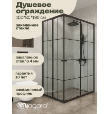 Душевая перегородка Niagara Eco NG-1018-14QKL (100x80x190 см)