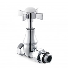 Клапан SR Rubinetterie прямой для радиатора, серияVictoria 1/2, цвет хром 0333-1500C000