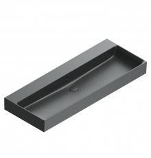 Catalano Premium Раковина 120x47см, без отв., цвет: черный матовый . 0221200022