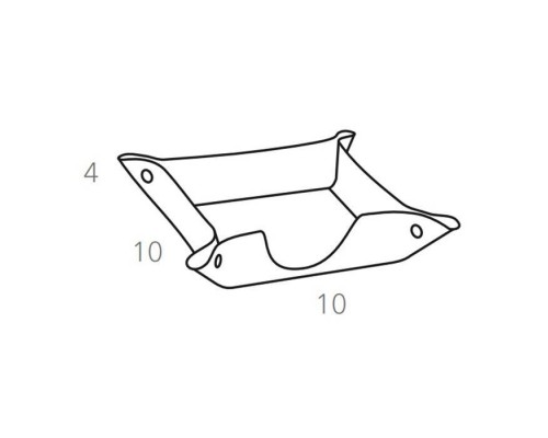 ADJ Подставка для бумажных блоков, 10x10xH4 см., цвет: черный/серый. 105.01/03 ADJ Подставка для бумажных блоков, 10x10xH4 см., цвет: черный/серый. 105.01/03