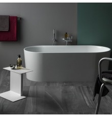 Laufen VAL Ванна 160x75x45см, отдельностоящая, с слив-переливом, материал: композит, цвет: белый. 2.3028.2.000.000.1