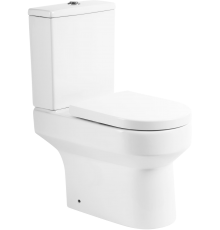 Унитаз-компакт BelBagno Norma BB339CPR безободковый, крышка BB865SC с микролифтом, бачок BB339T