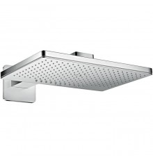 Axor ShowerSolutions Верхний душ 460 х 300мм, 2jet, с настенным держателем 460мм (скругл. края розетки), цвет: хром. 35275000