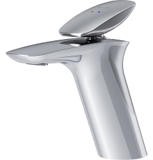 Смеситель для раковины AM.PM Spirit V2.0 F70A82100 с донным клапаном