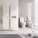 TOTO MH Унитаз моноблок 39.2x70.4x41см, безободковый, Tornado Flush, CeFiONtect, цвет: белый. CW161Y#XW, SW10044G1#W