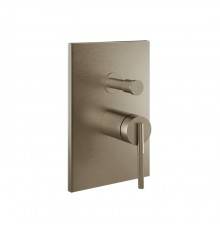Gessi Ingranaggio Смеситель для душа, встраиваемый, на 2 выхода, цвет:  Finox Brushed Nickel. 63577#149